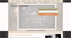 Desktop Screenshot of heschandshain.com